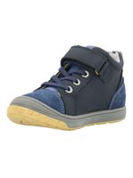 Botín Cuero Niño Yorktown Azul