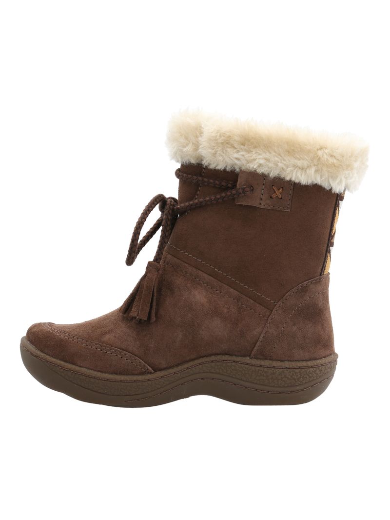 Bota Cuero Niña Lakey-K Café