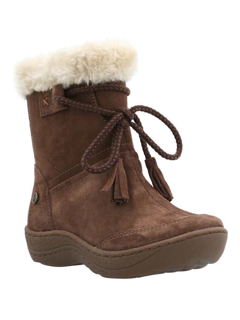 Bota Cuero Niña Lakey-K Café