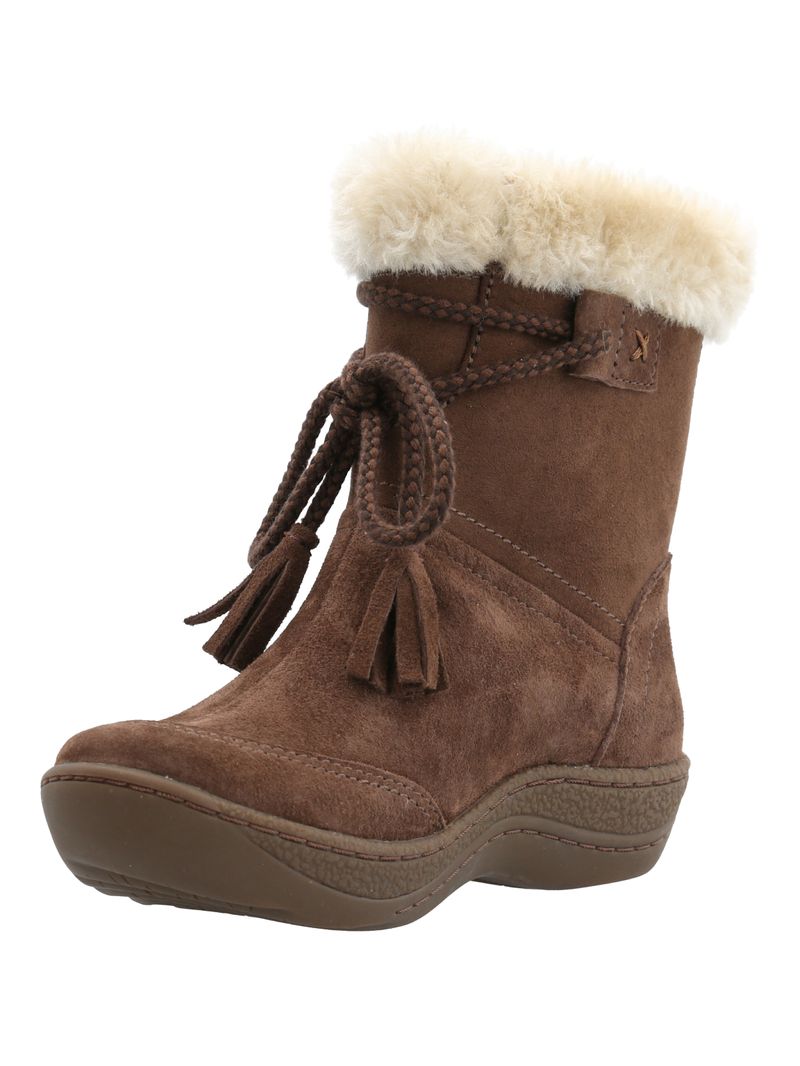 Bota Cuero Niña Lakey-K Café