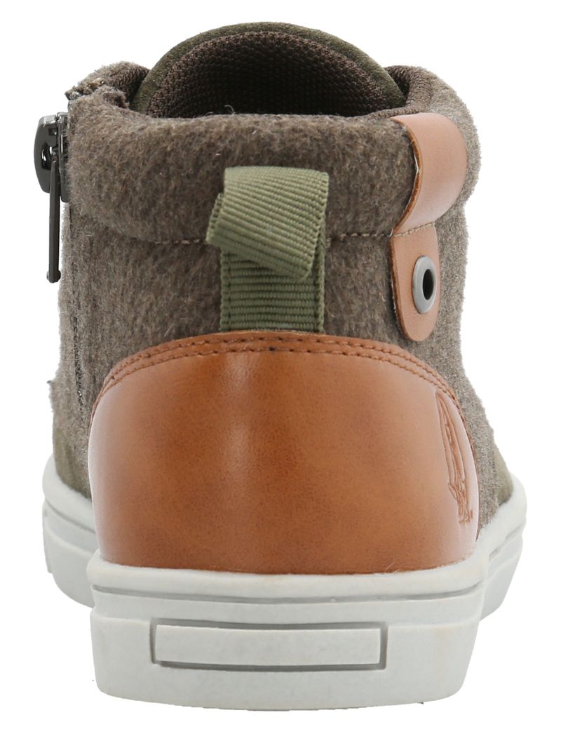 Botín Cuero Niño Connor-K Verde