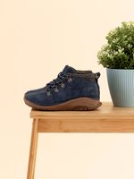 Botín Cuero Niño 102 Tri Azul