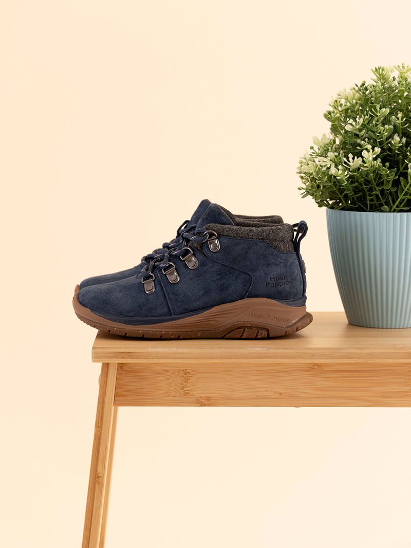 Botín Cuero Niño 102 Tri Azul