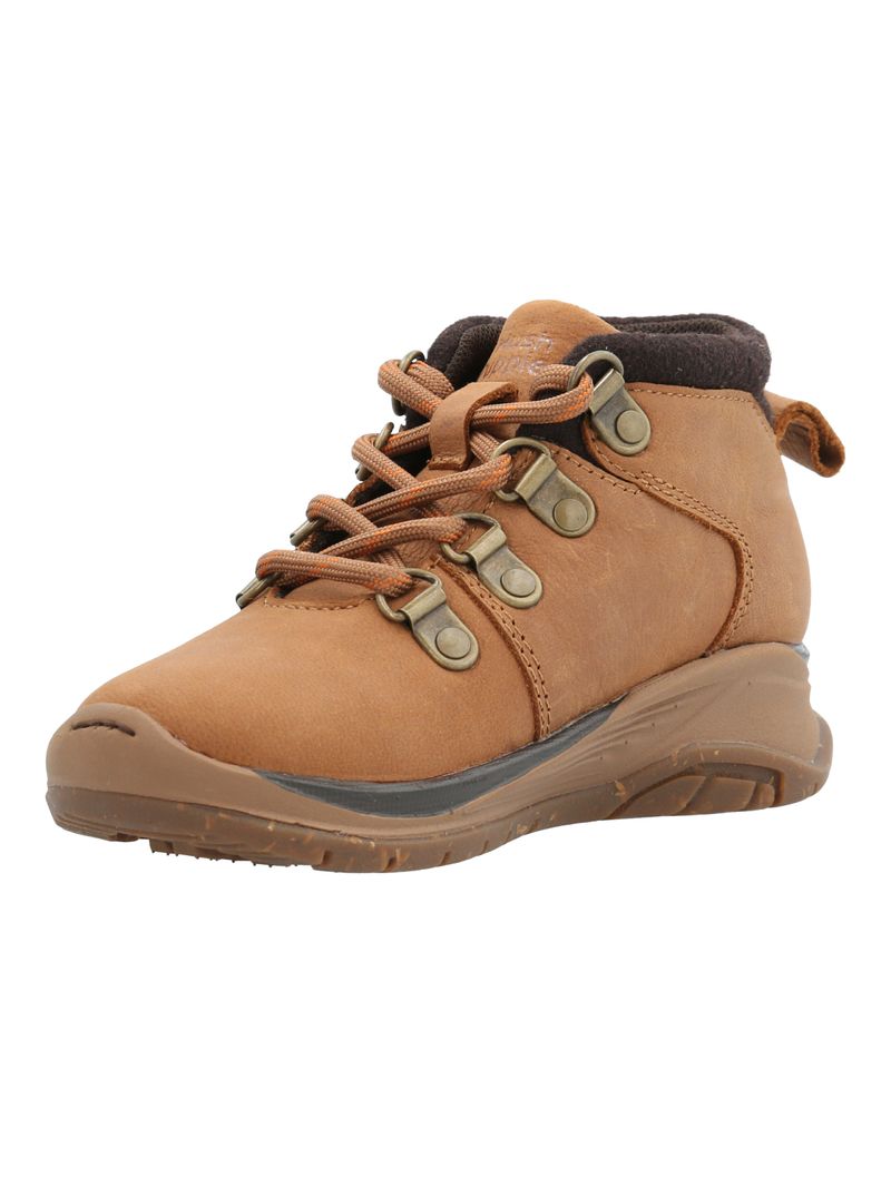 Botín Cuero Niño 102 Tri Café