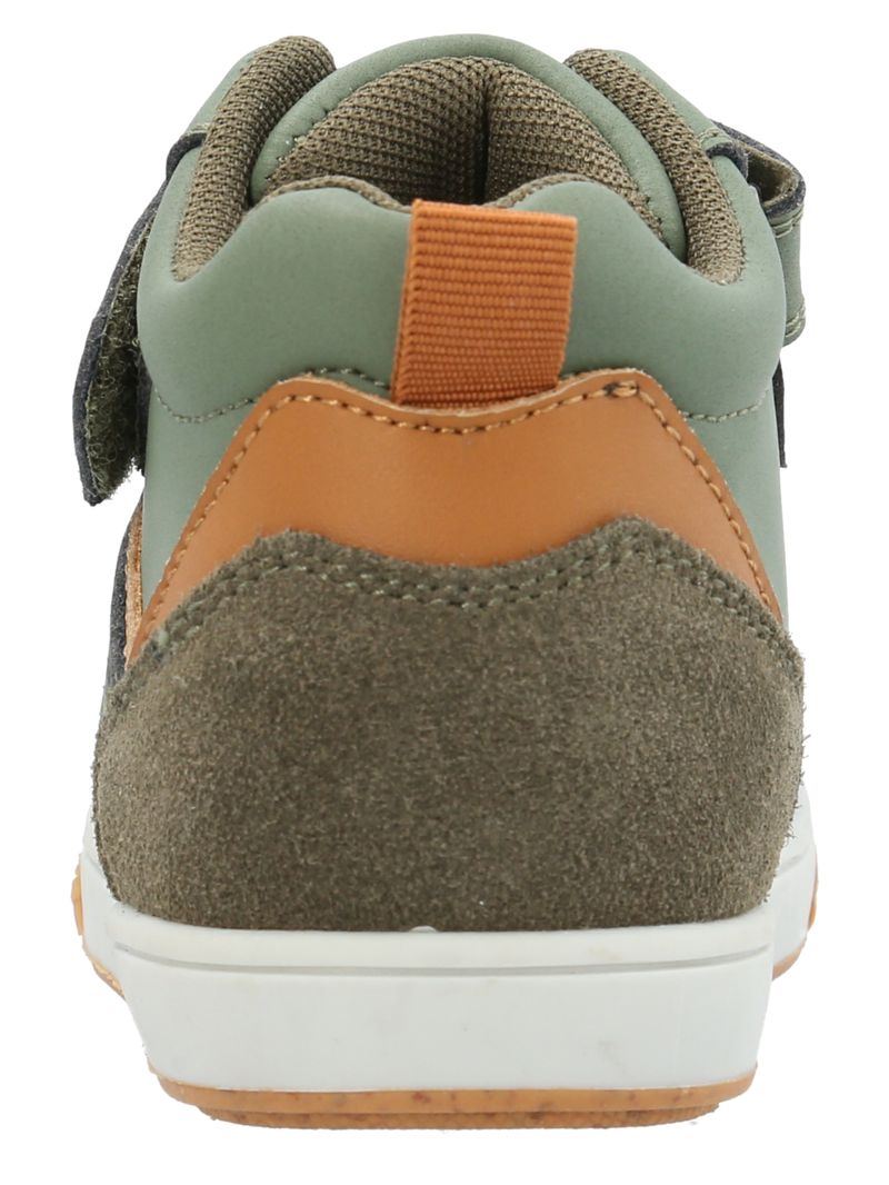 Botín Cuero Niño Yorktown Verde