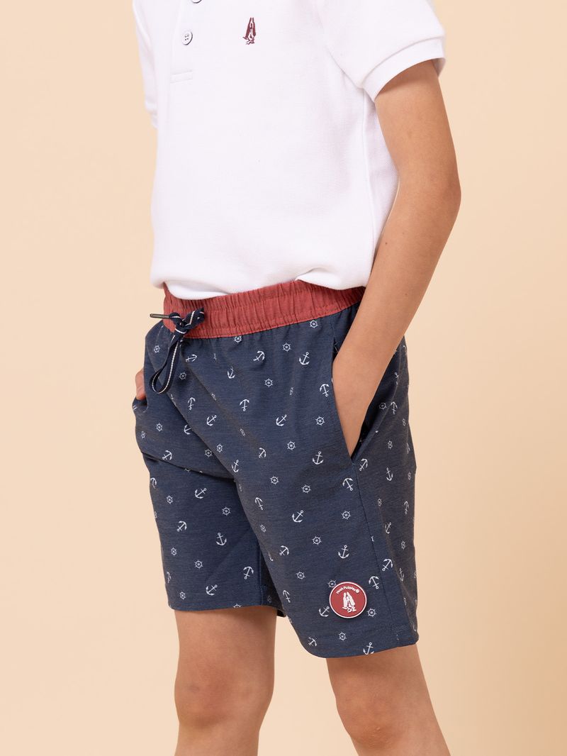 Traje de Baño Niño Lobau Azul