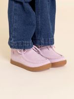 Botín Cuero Niña Winnie Rosado