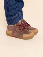 Botín Cuero Niño Caco II Café