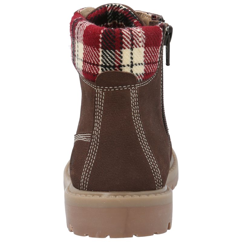 Botín Cuero Niño Baco  Café