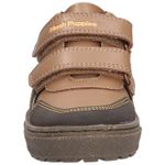 Zapatilla Cuero Niño Jets  Café