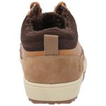 Zapatilla Cuero Niño Slalom Low Café