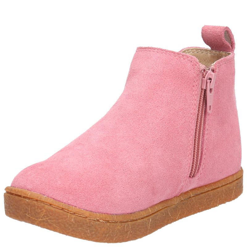 Botín Cuero Niña Piombino Rosado