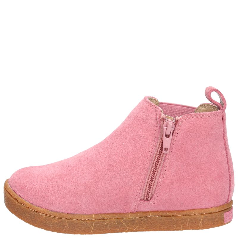 Botín Cuero Niña Piombino Rosado