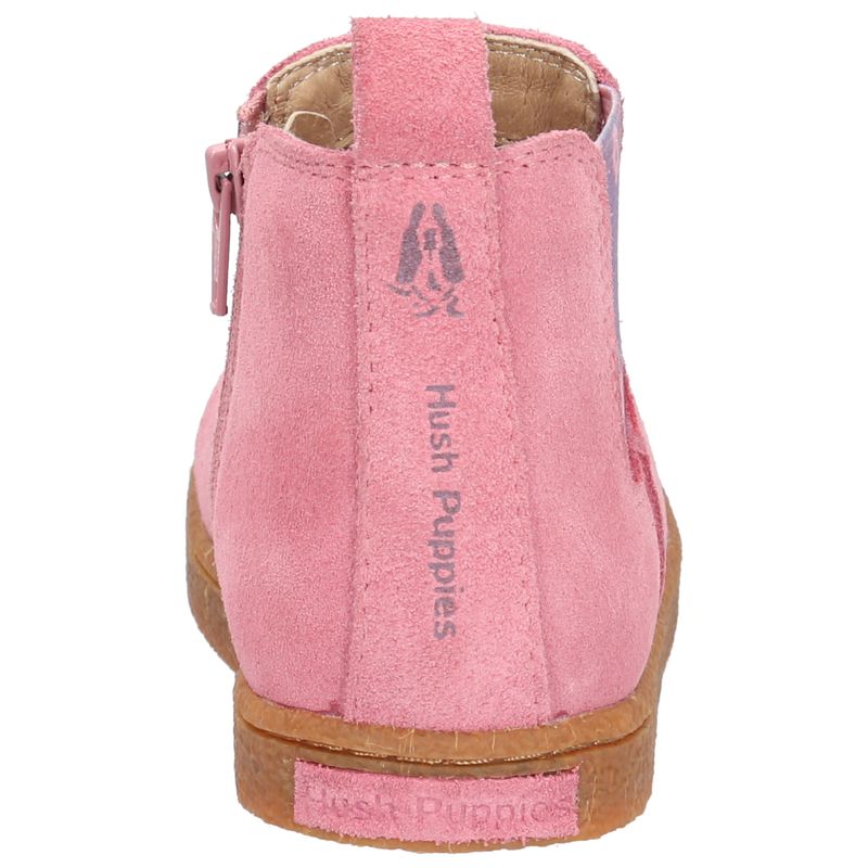 Botín Cuero Niña Piombino Rosado