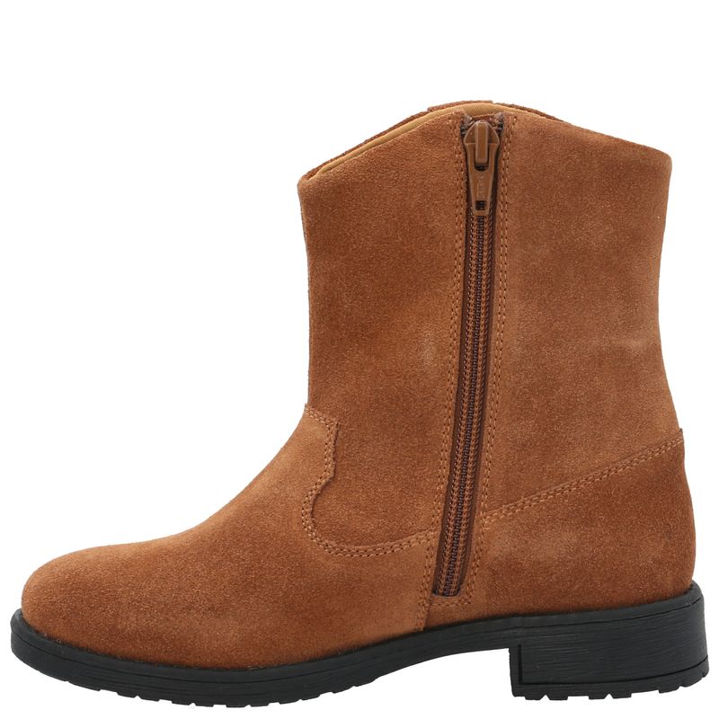 Bota Cuero Niña Montana Café