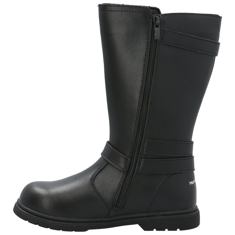 Bota Cuero Niña Lynox  Negro