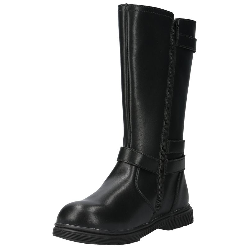 Bota Cuero Niña Lynox  Negro