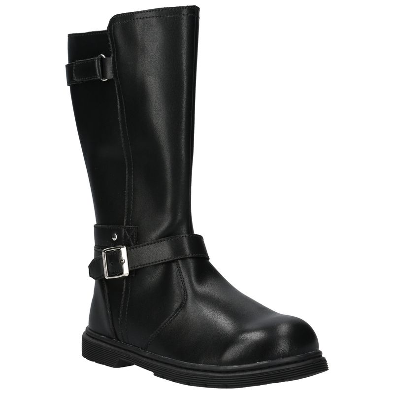 Bota Cuero Niña Lynox  Negro