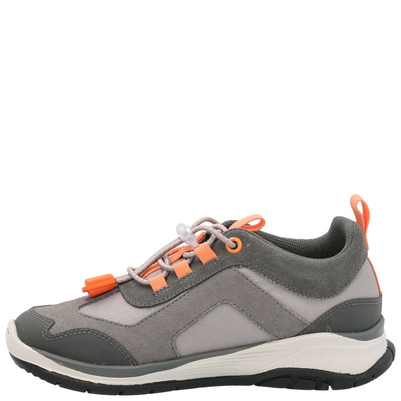 Zapatilla Cuero Niño Fastland  Gris