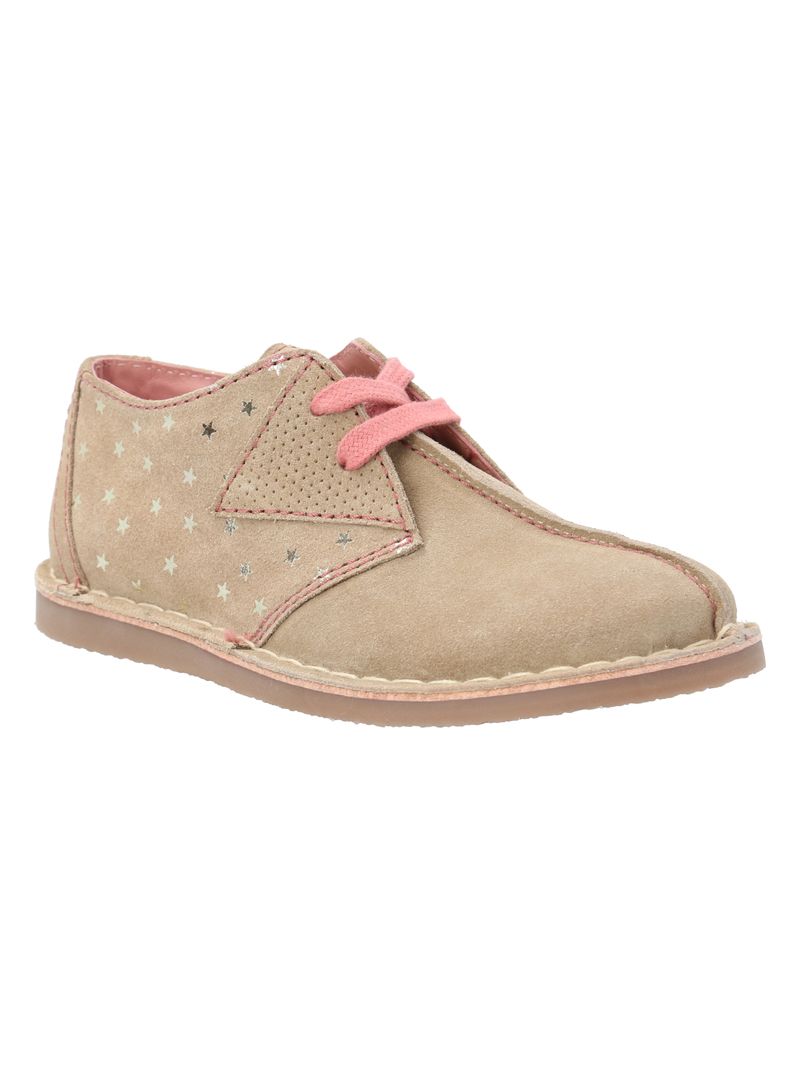 Zapato Cuero Niña Lynton Beige