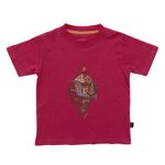 Polera Niña Austral Merrell Rosado Oscuro