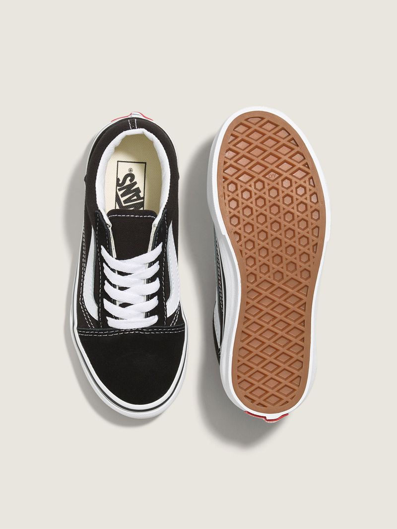 Zapatilla Niño (4 a 8 Años) Old Skool Negro Vans