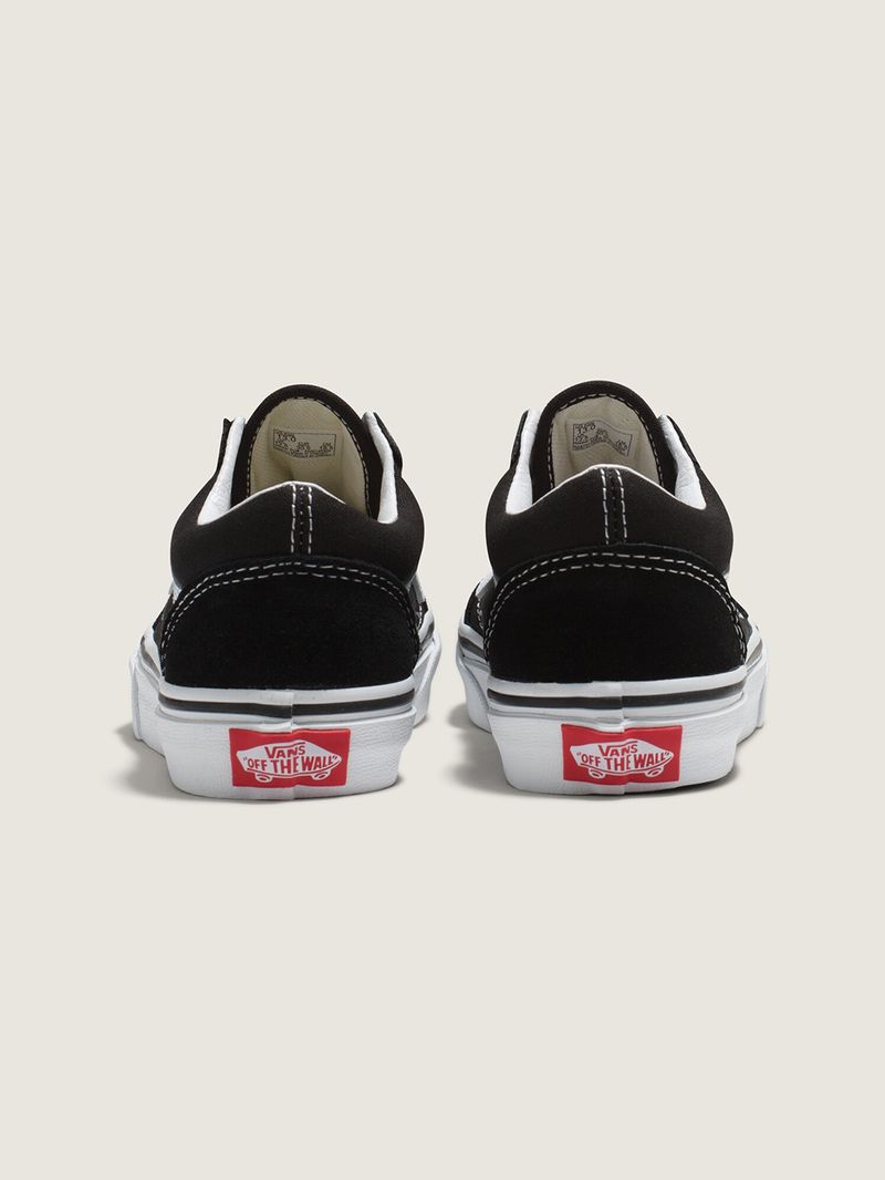 Zapatilla Niño (4 a 8 Años) Old Skool Negro Vans