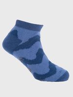 Calcetin Algodón Niño Ped Wave Azul Hush Puppies