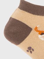 Calcetin Algodón Niño Ped Big Basset Beige/Crudo Hush Puppies