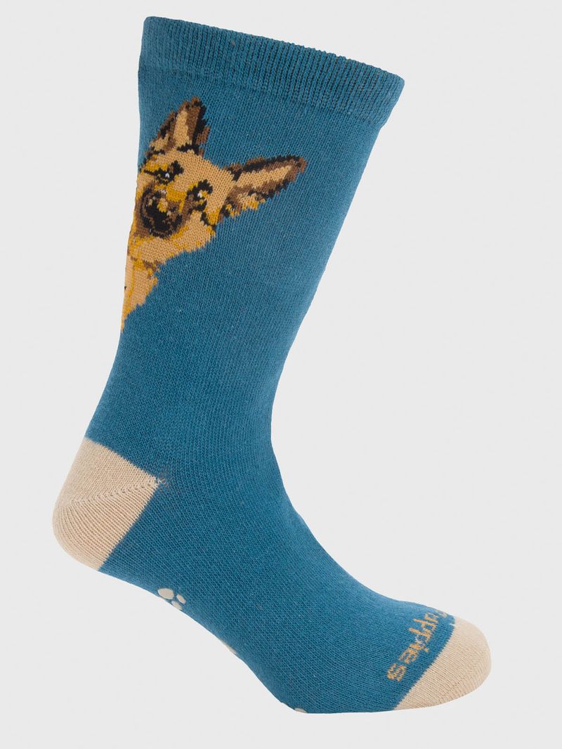 Calcetin Algodón Niño C Pastor Azul Hush Puppies