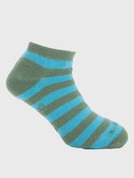 Calcetin Algodón Niño Ped Stripe Verde Hush Puppies