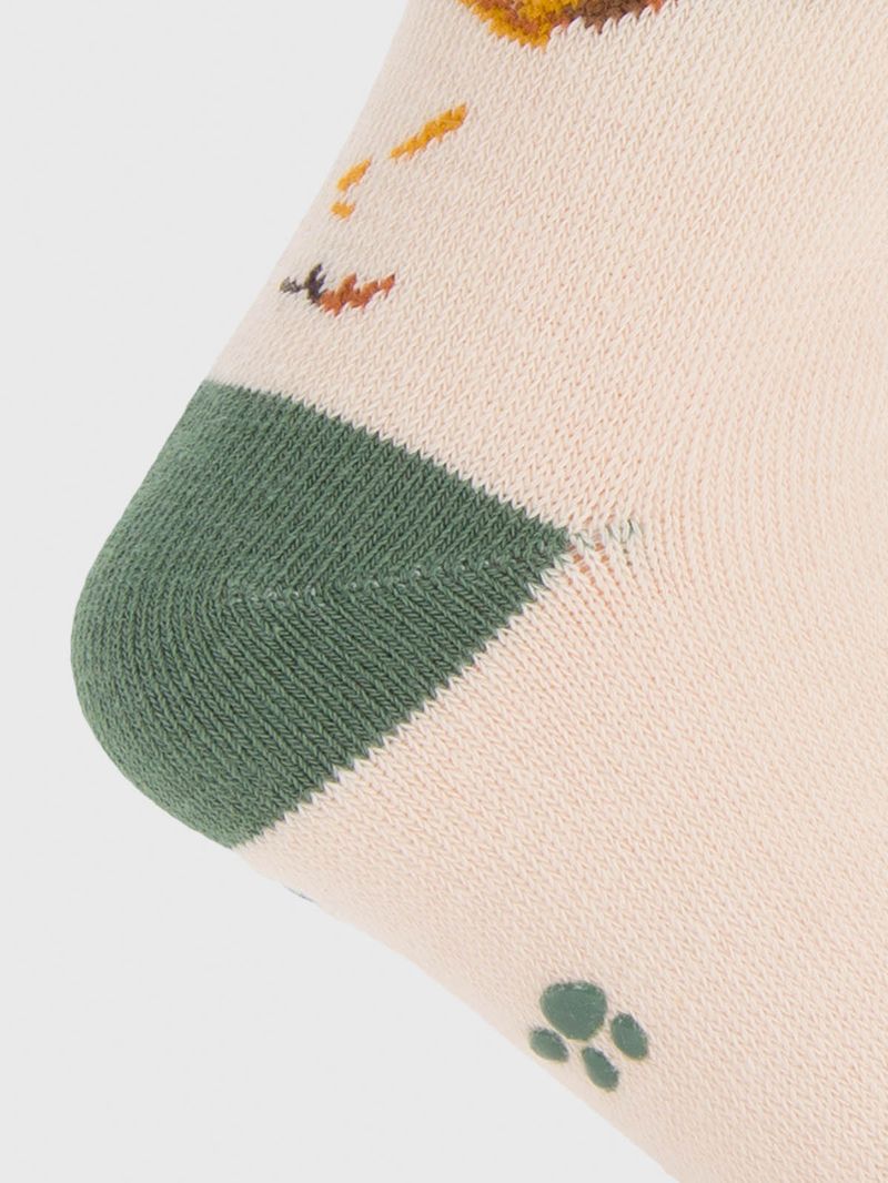 Calcetin Algodón Niño C Bigbasset Beige/Crudo Hush Puppies