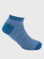 Calcetin Algodón Niño Ped Lines Azul Hush Puppies