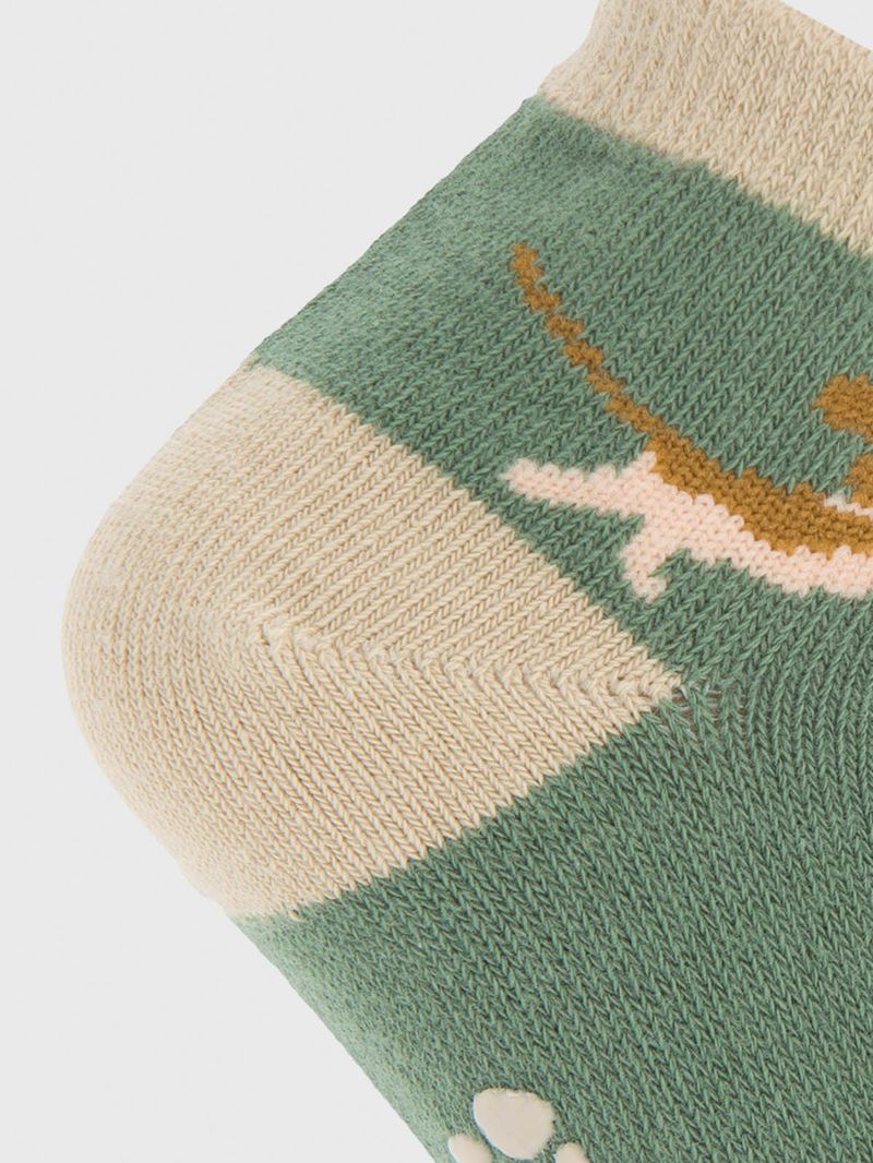 Calcetin Algodón Niño Ped Dog Verde Hush Puppies