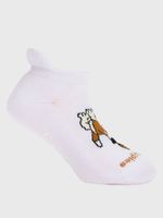 Calcetin Algodón Niño Ped Sport Dog Blanco Hush Puppies