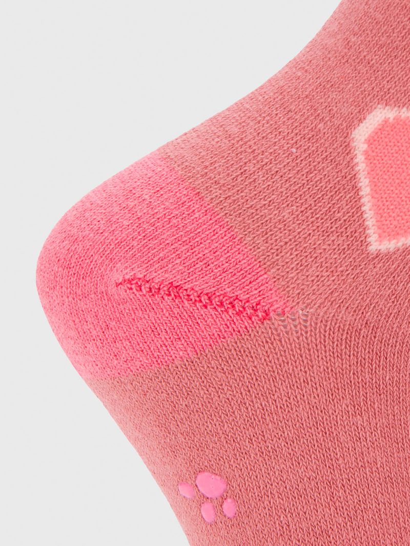 Calcetin Algodón Niña C St Heart Rosado Hush Puppies
