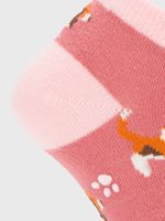 Calcetin Algodón Niña Ped Basset Rosado Hush Puppies