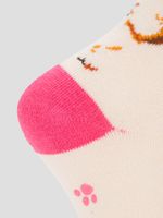 Calcetin Algodón Niña C St Bigbasset Beige/Crudo Hush Puppies