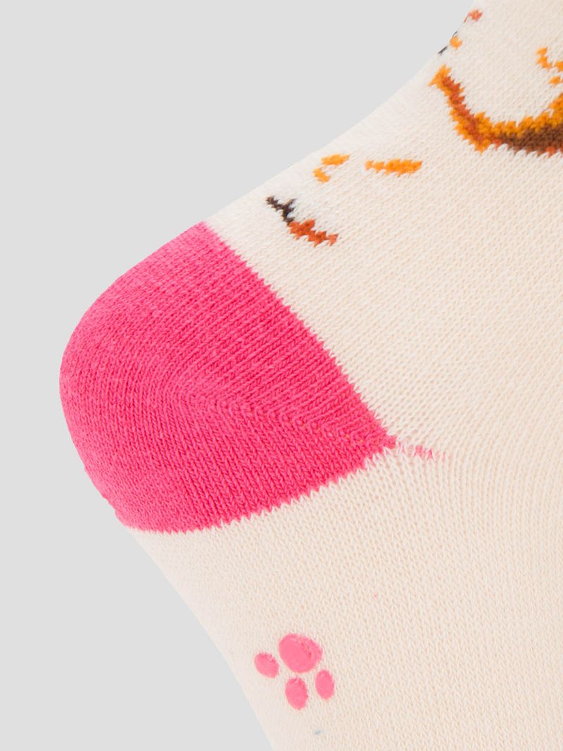 Calcetin Algodón Niña C St Bigbasset Beige/Crudo Hush Puppies