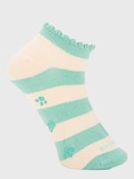 Calcetin Algodón Niña Ped St Block Azul Hush Puppies